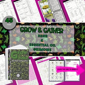 Grim Grow & Gather Mock up